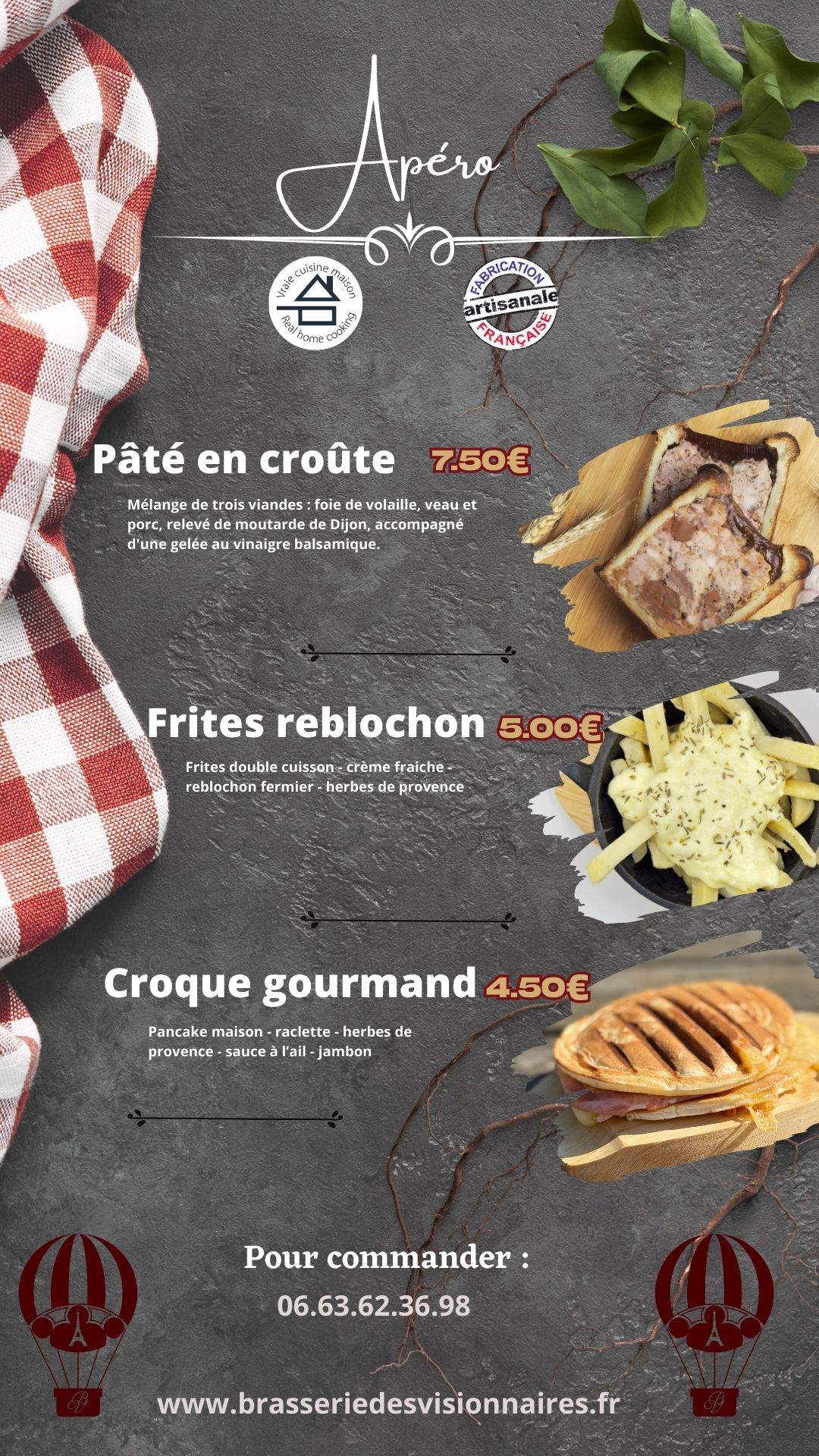 page des apéros
